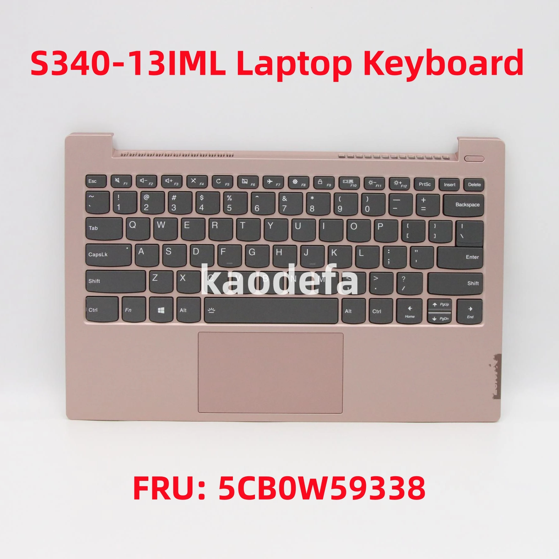 

For Lenovo ideapad S340-13IML Laptop Keyboard FRU: 5CB0W59338