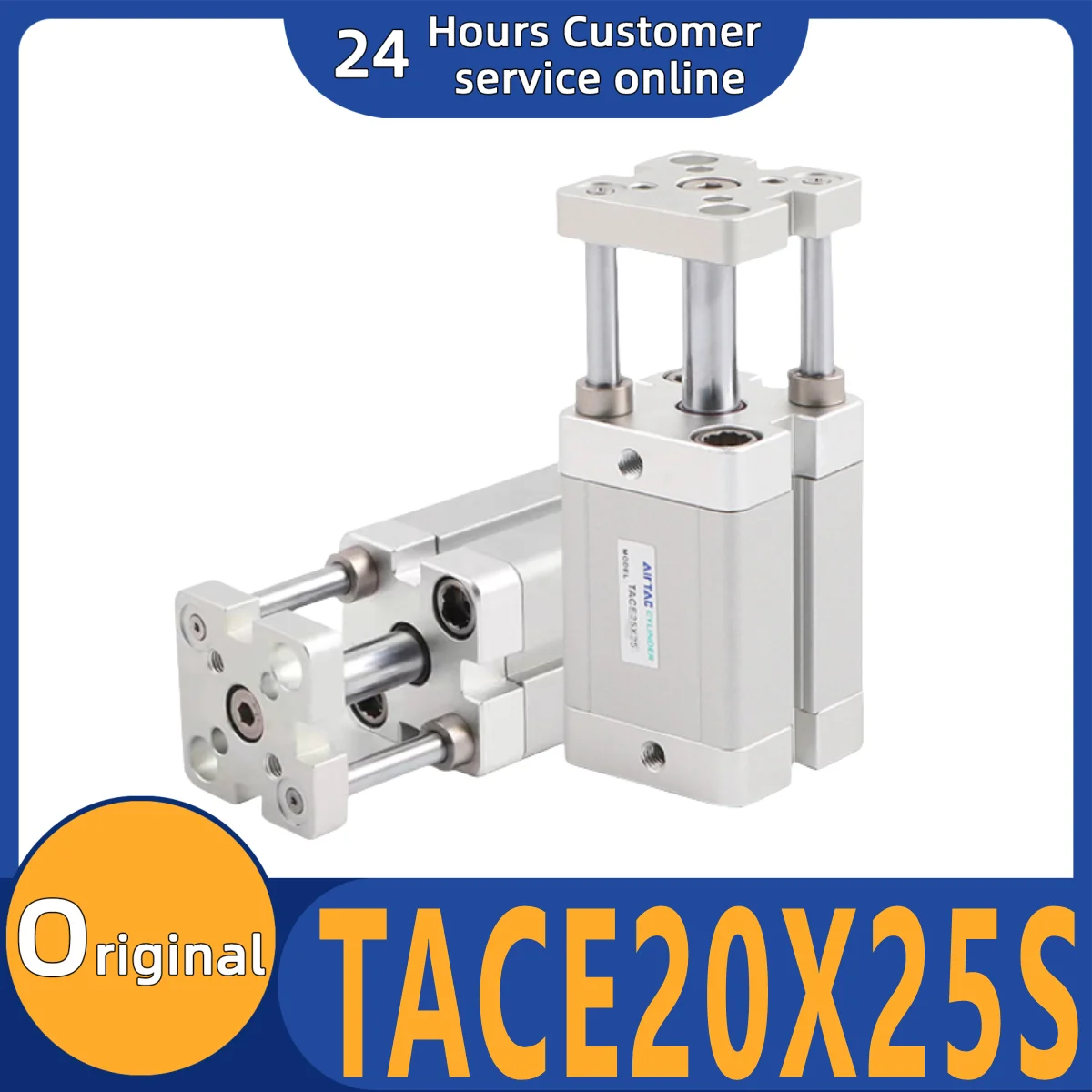 

Brand new original guide rod cylinder TACE20X25S TACE20X30S TACE20X35S TACE20X40S