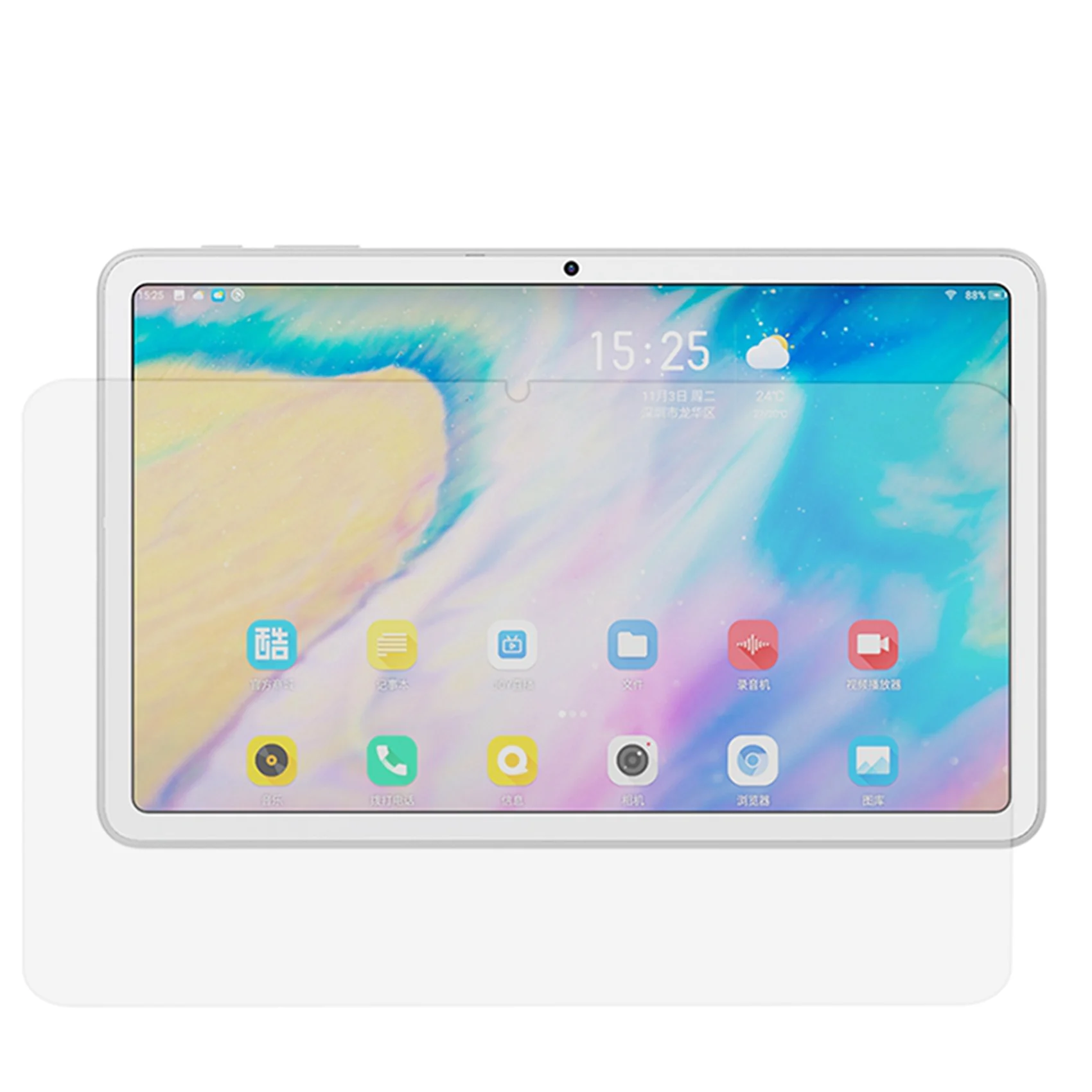 2PCS Screen Protector สําหรับ ALLDOCUBE IPlay 40Pro Iplay40H แท็บเล็ต 10.4 นิ้วป้องกันฟิล์มฟิล์มสําหรับ IPlay