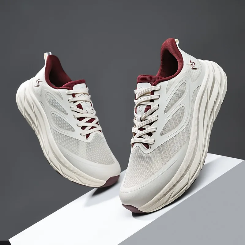 

Men'S Spring And Autumn Sports Running Shoes Outdoor Comfortable Breathable Soft Soled Height Raising Casual Men'S Shoes