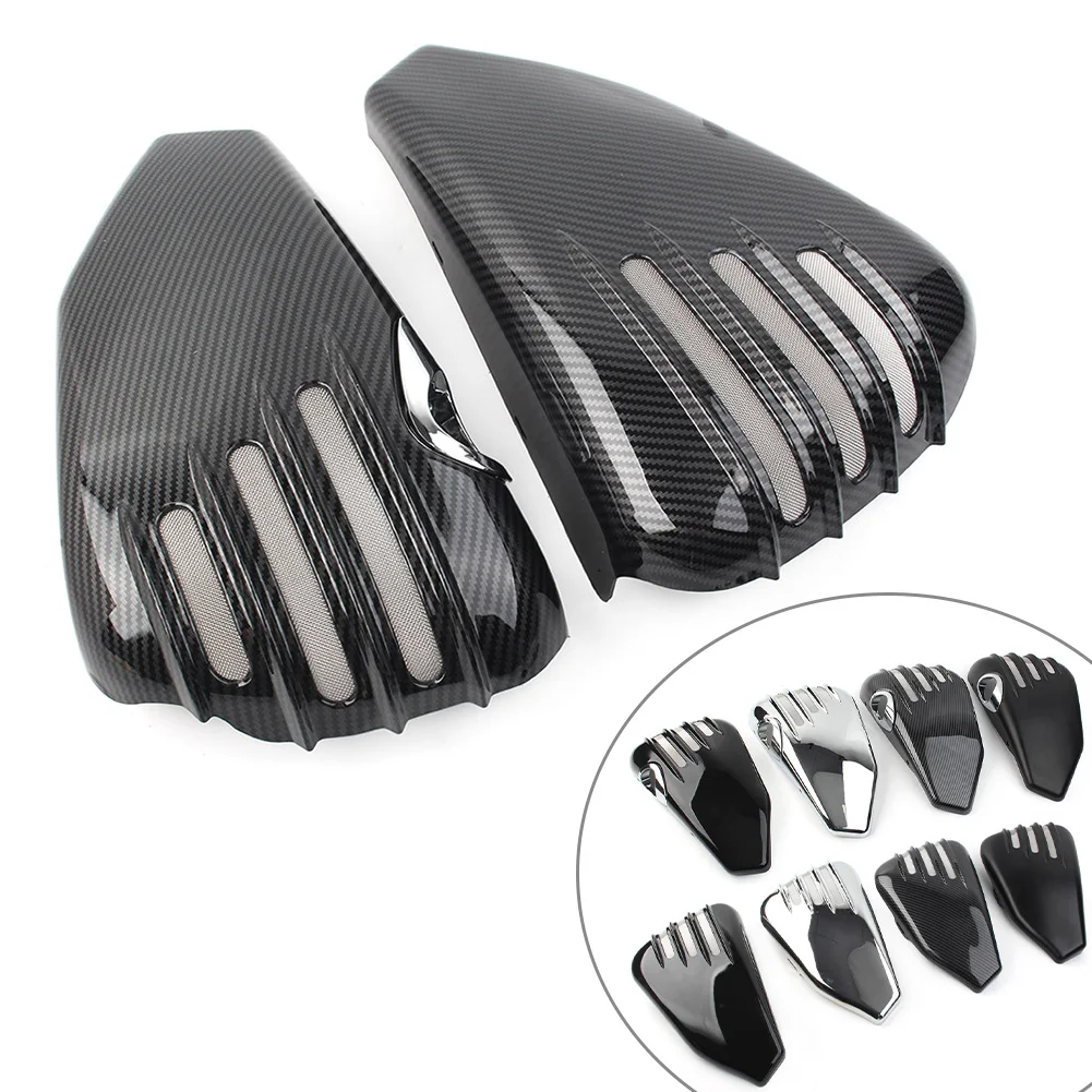 1Pair Motorcycle Battery Side Cover Guard For Harley Davidson Sportster 1200 883 2014 2015 2016 2017 2018 2019 2020 2021