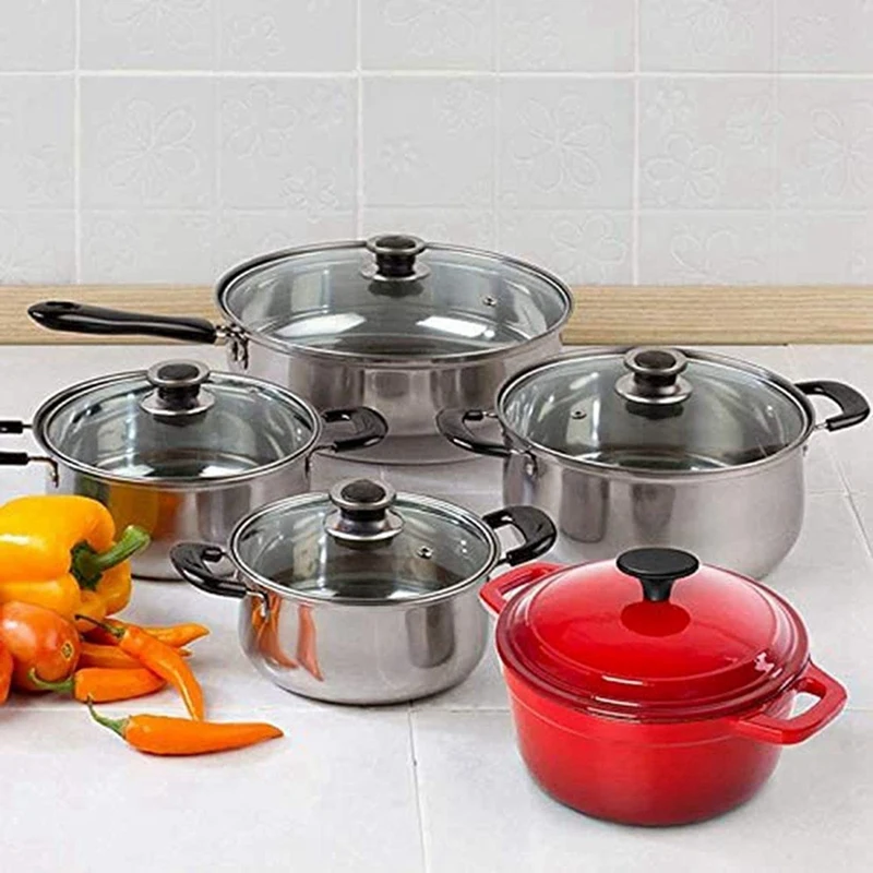 Botão holandês do forno para Le Creuset, Pot Lid Handle, Substituição de baquelite, 6 conjuntos