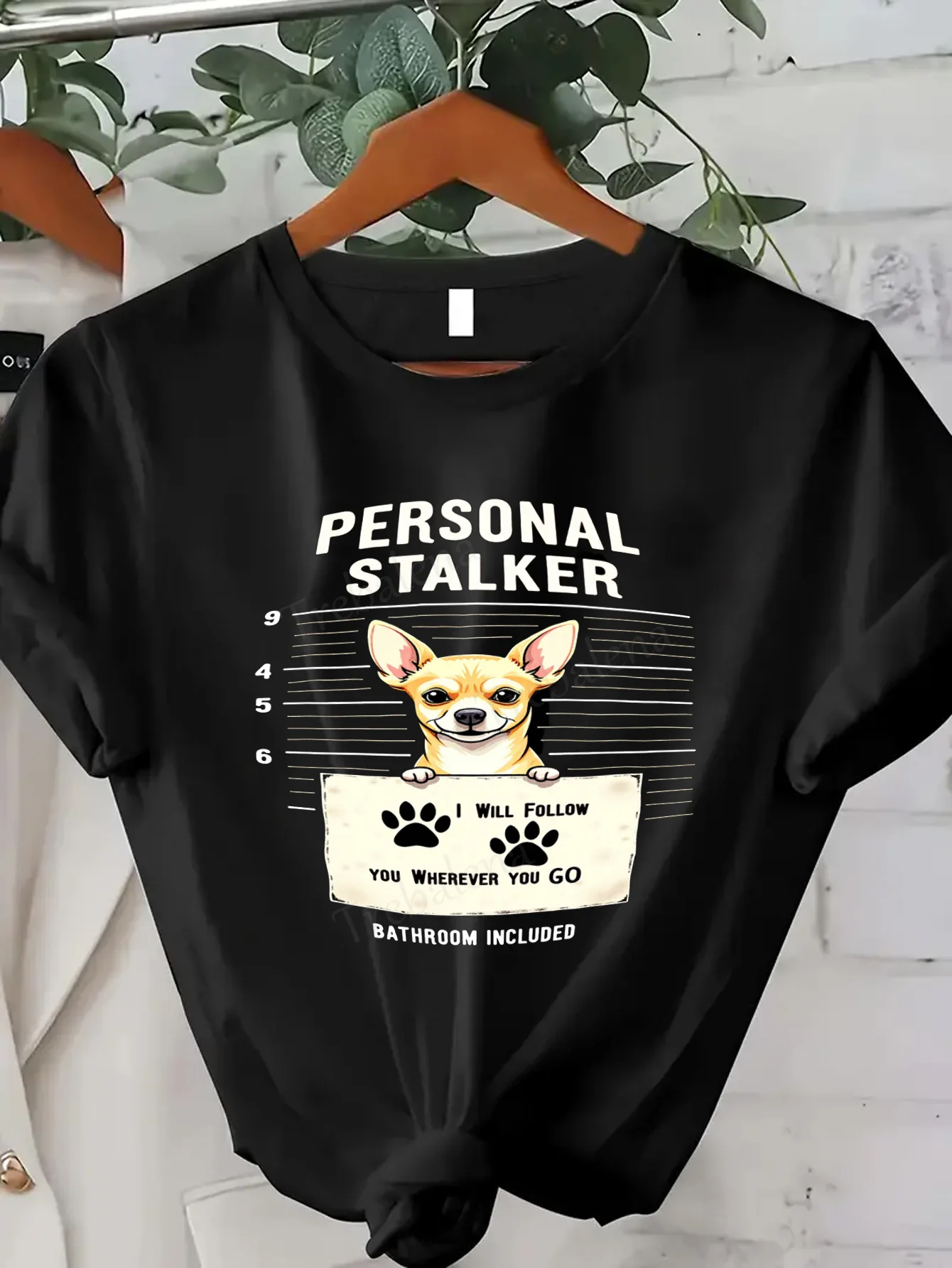 Women T-shirt Cute Chihuahua 