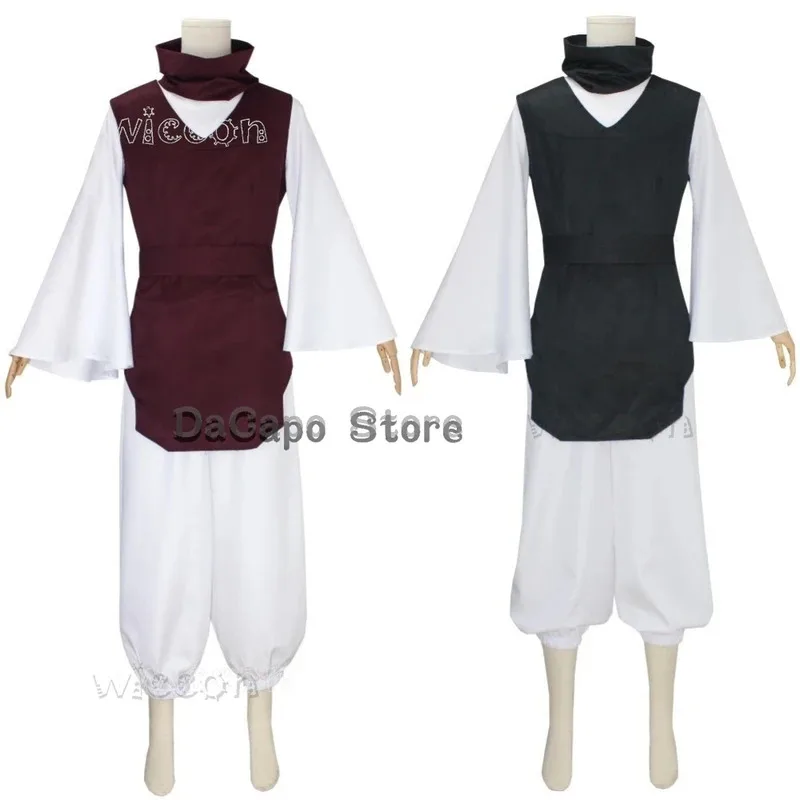 

asdh8@Choso Cosplay JJK Costume wig Anime Roleplay Shirt Black Purple Uniform outfit Kimono Men Halloween Party Broth