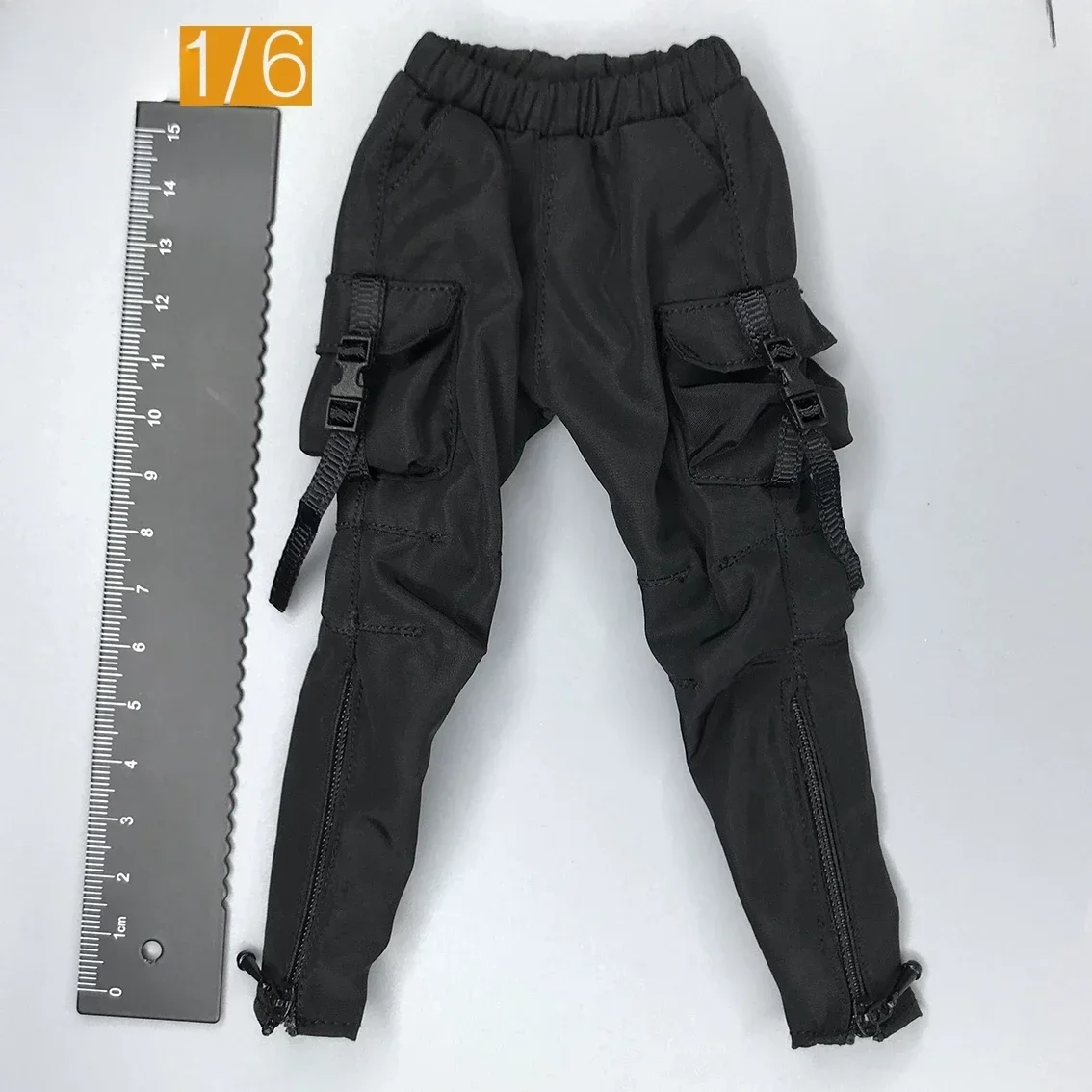 Pantalones de muñeca masculina a escala 1/6, pierna con pantalones de bolsillo, modelo de ropa para figuras de acción de 12 ", cuerpo BJD