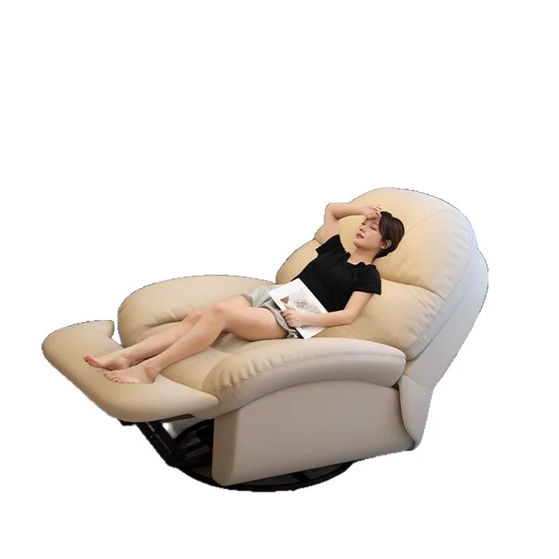 

Lazy sofa reclining and sleeping Internet celebrity multifunctional single sofa space sofa cabin electric living room