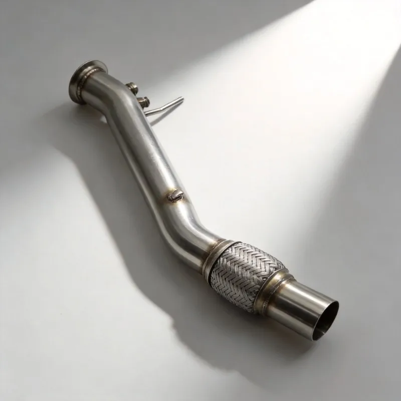 BM-03E Exhaust Downpipes for E90 E91 E92 E93 316D 318D 320D N47 115-184PS (07-13)