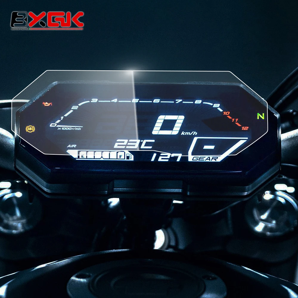 دراجة نارية خدش العنقودية شاشة لوحة القيادة حماية أداة فيلم لياماها MT-07 MT07 FZ-07 FZ07 MT FZ 07 2021 2022