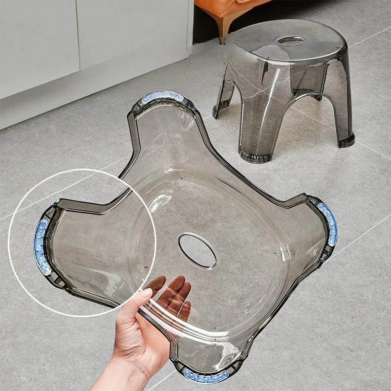 2026 Thickened Stool Household Low Tabouret Living Room Coffee Ottoman Bench Seat Small Chair Muebles Multifuncionales