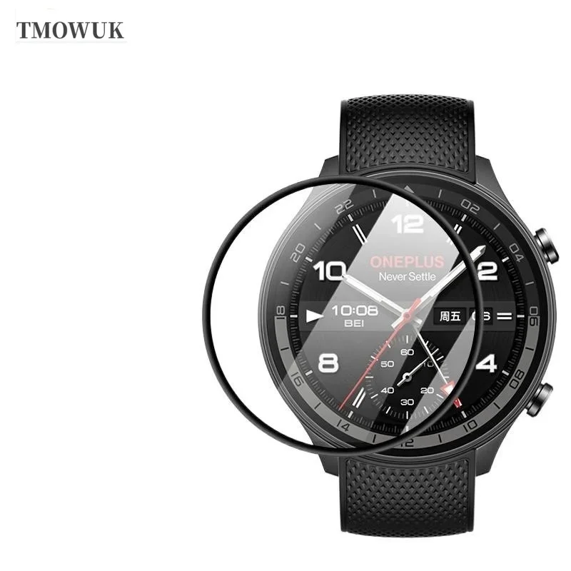 

For OnePlus Watch 3 Watch3 Screen Protector Protective Film Anti-scratch HD Soft Not Glass Film Accessories Curved Screen TMOWUK