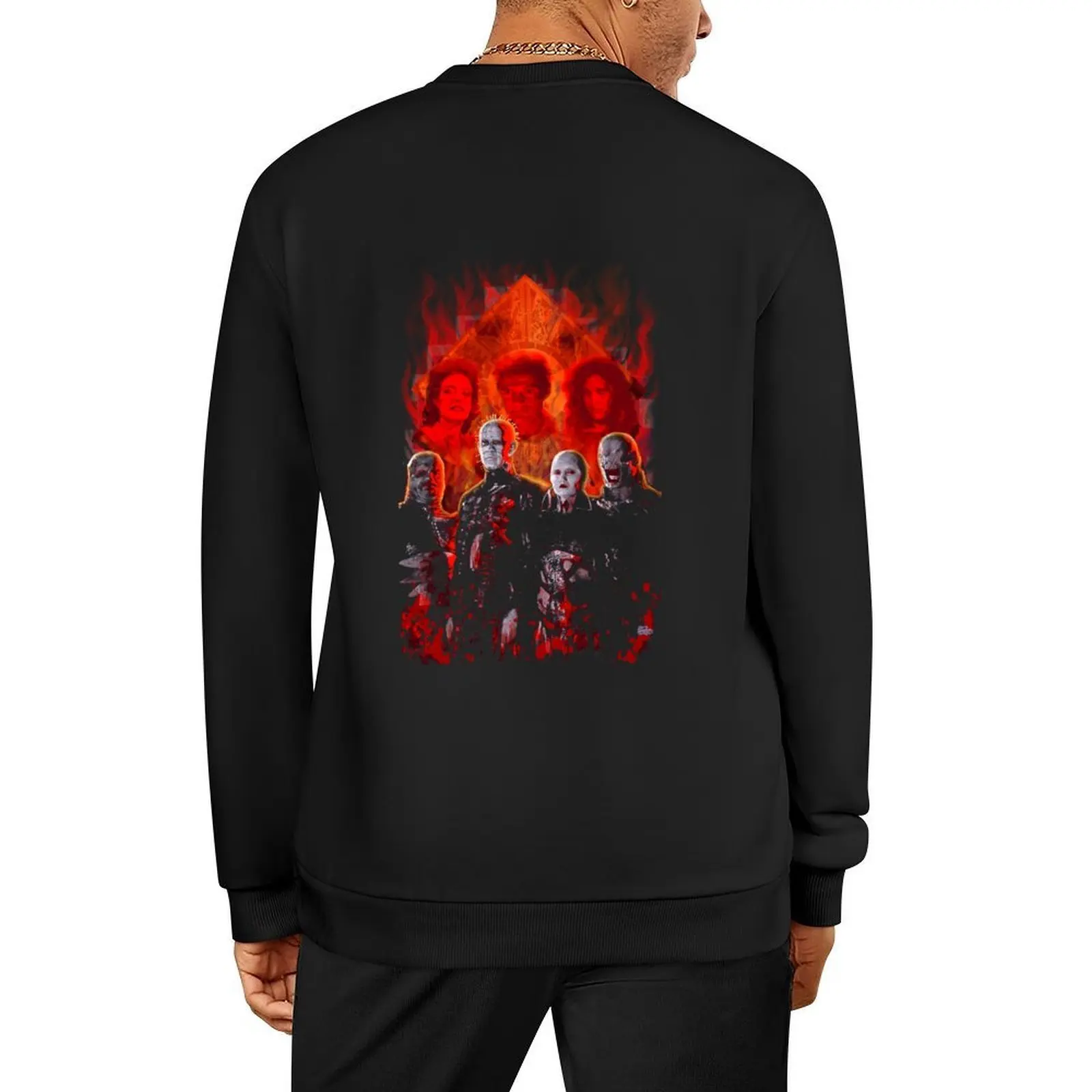 

Hellraiser Cenobites Pullover men's winter sweater autumn jacket men graphic t shirts men men's clothing oversize sweatshirts