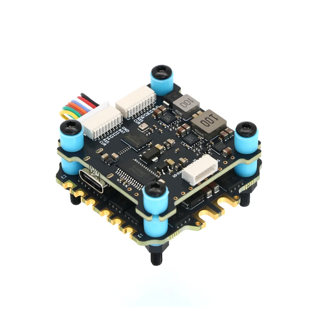 SoloGood F405 60A 2-6S 30,5X30,5mm pila (controlador de vuelo F405 + BLHELI_S 60A 4 en 1 ESC) para piezas de drones FPV Freestyle