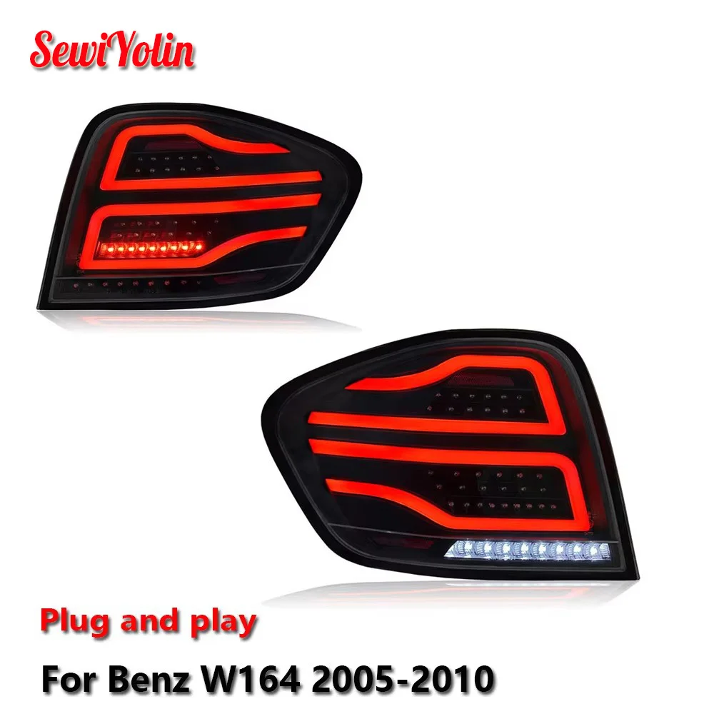 

Car Acesssories Tail LED Light For Mercedes-Benz W164 2005-2010 DRL Fog Rear Trailer lamp Turning Signal Voiture Plug And Play