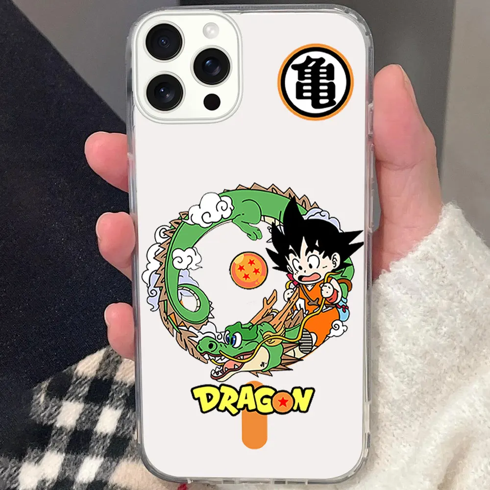 Bilibili D-Dragon Balls Phone Case for iPhone 12 11 13 14 15 16 Max Pro Plus Magsafe Magnetic Wireless Cover