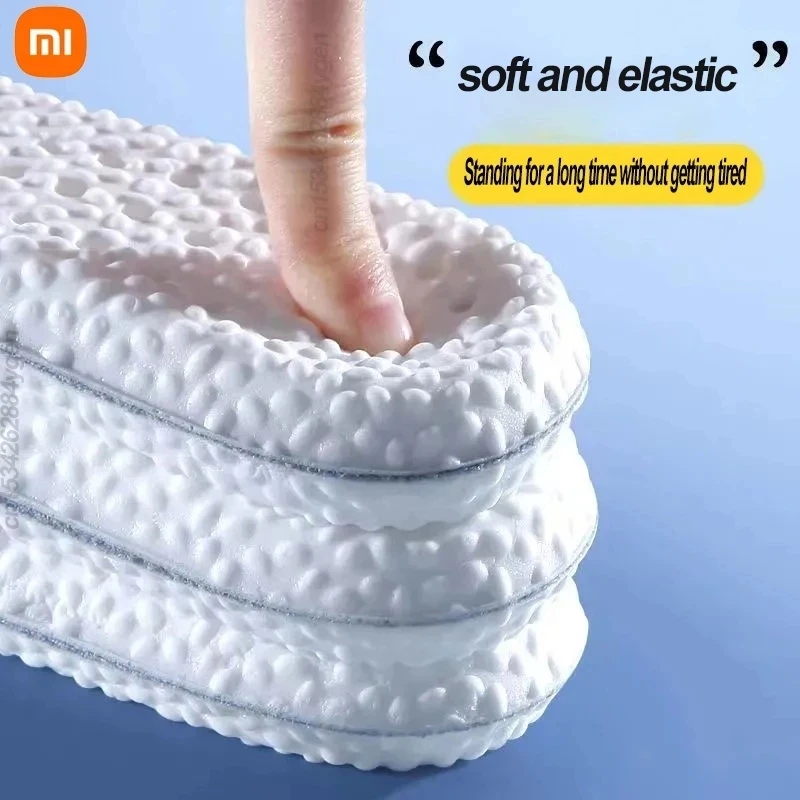 Solette Xiaomi Home Boost cuscino deodorante traspirante elasticizzato cuscino ortopedico assorbimento degli urti soletta aumentata per scarpe Mijia