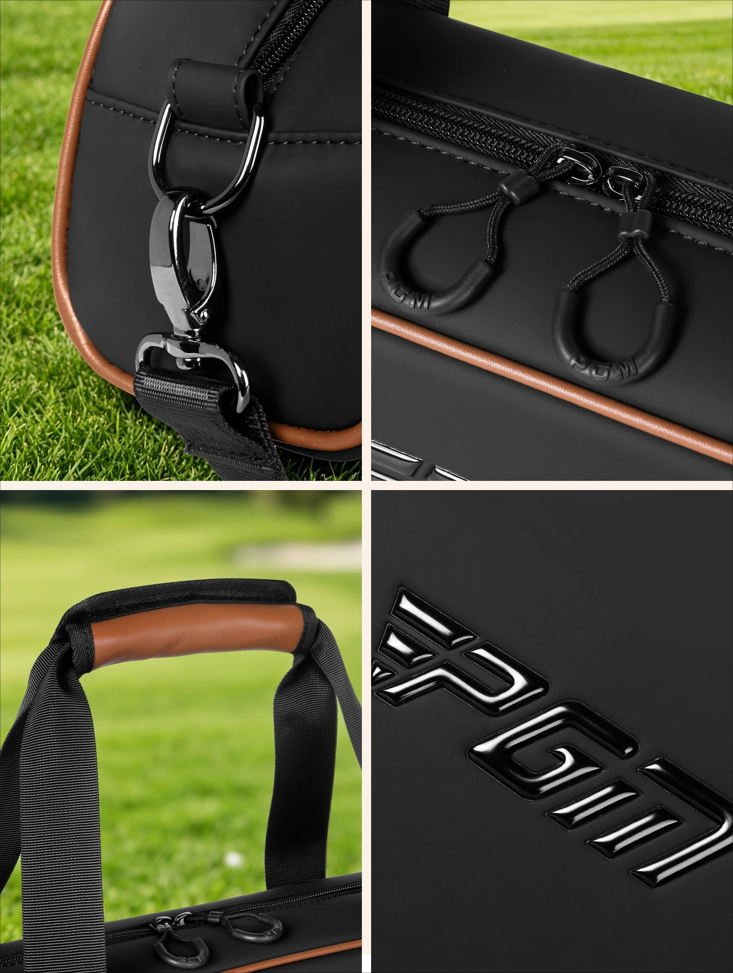 PGM Park Golfbag für Männer und Frauen, Große Kapazität, Ultraleicht, Schlägertasche, Anti-Spritzschutz QIAB039 – Detail 10