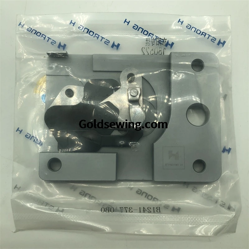 

B1241-377-0B0 Thread Cutting Assembly Strong H Large Needle Plate Moving Fixed Knife for Juki 377 1377 Computer Button Attaching