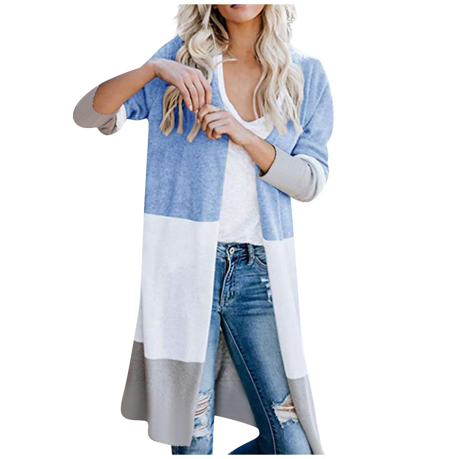 Women Midi Long Thin Cardigan Jacket Summer Autumn Casual Silk Knitted Cardigans Female Loose Sweater Coat Plus Size 3XL