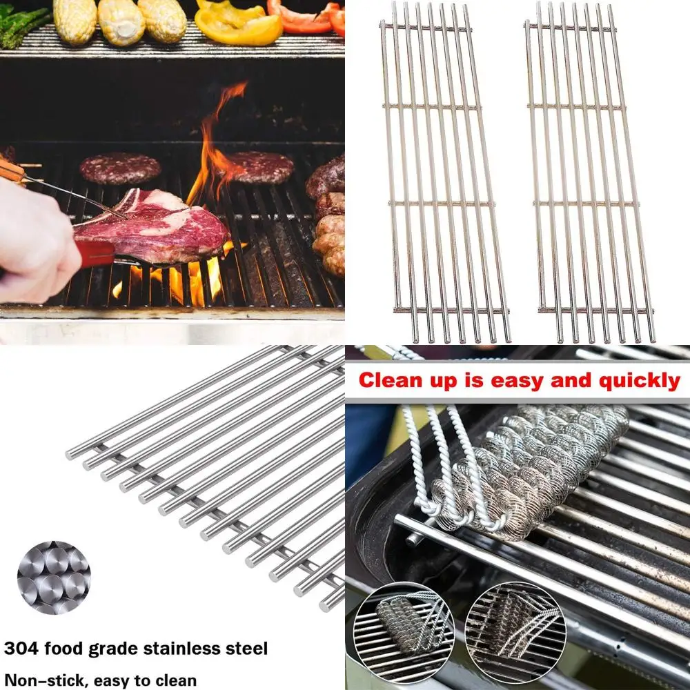 

2-Pack 23.25 Stainless Steel Cooking Grids for Viking VGBQ T Series Grills