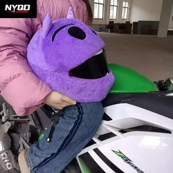 Festival Cartoon Hat Cap Motorcycle Helmet Cover Innovative Bicycle Helmet Cover Outdoor Fun Personalized Christmas Demon Devil