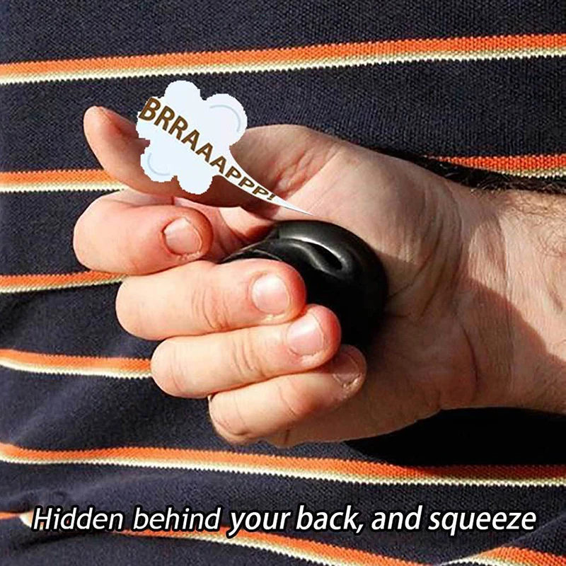 April Fool's Day Fart Noise Maker - Squeeze Pooter Gag Joke Party Toy