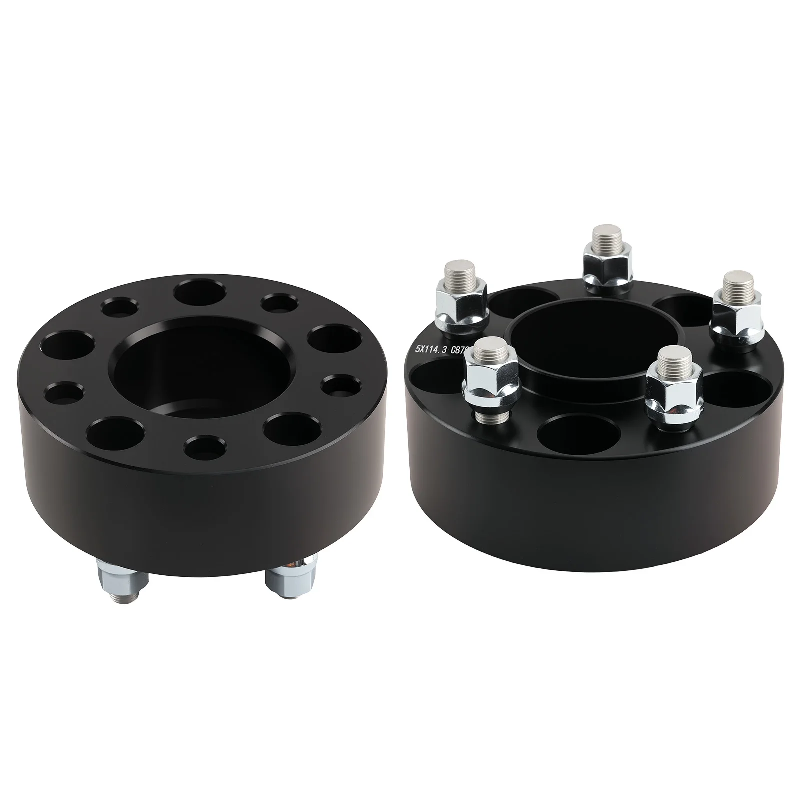 

50 mm 2" Hub Centric Wheel Spacers for Ford Mustang Explorer Ranger 5x114.3mm T6