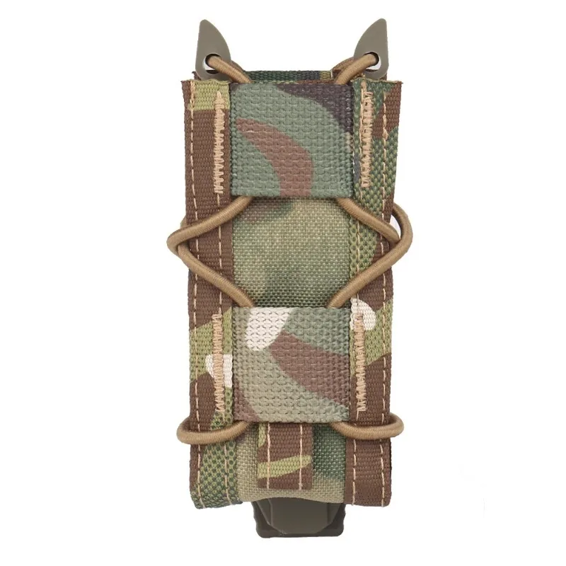 9mm Tactical Magazine Pouch MAG Bag 500D Nylon MOLLE Flashlight Torch Holder Hunting Knife Holster Shooting Airsoft Accessories