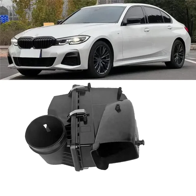 エンジンエアインテークフィルターハウジングボックスアセンブリ 13718580424 BMW 2 3 4シリーズ 2019-2024 G20 G21 G28 G22 G23 G26 G20 G42 パーツ用