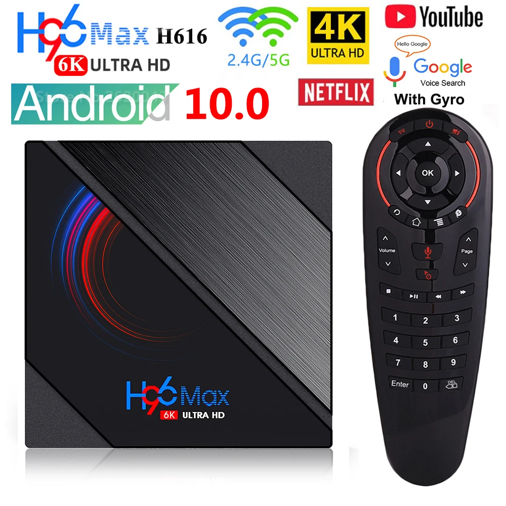X88s 6k 3d android 10.0 bt5.0 caixa de tv rápido wifi 2.4g & 5.8g 4g rom 32g 64g 128g voz assistente conjunto caixa superior x88 pro s media player