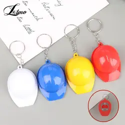 Creative Safety Helmet Bottle Opener Keychain Portable Opener Artifact Small Pendant Practical Decoration Pendant