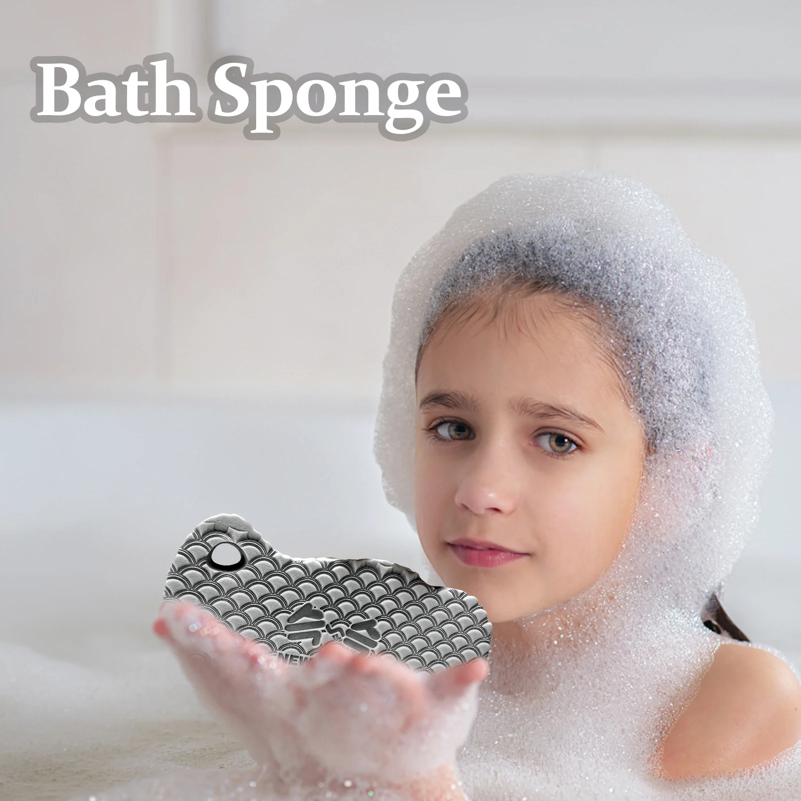 Bath Sponges Ultra Soft Bath Body Shower Sponge Exfoliator Body Sponge Dead Skin Sponge Remover For Baby And Adult Spa Scrub