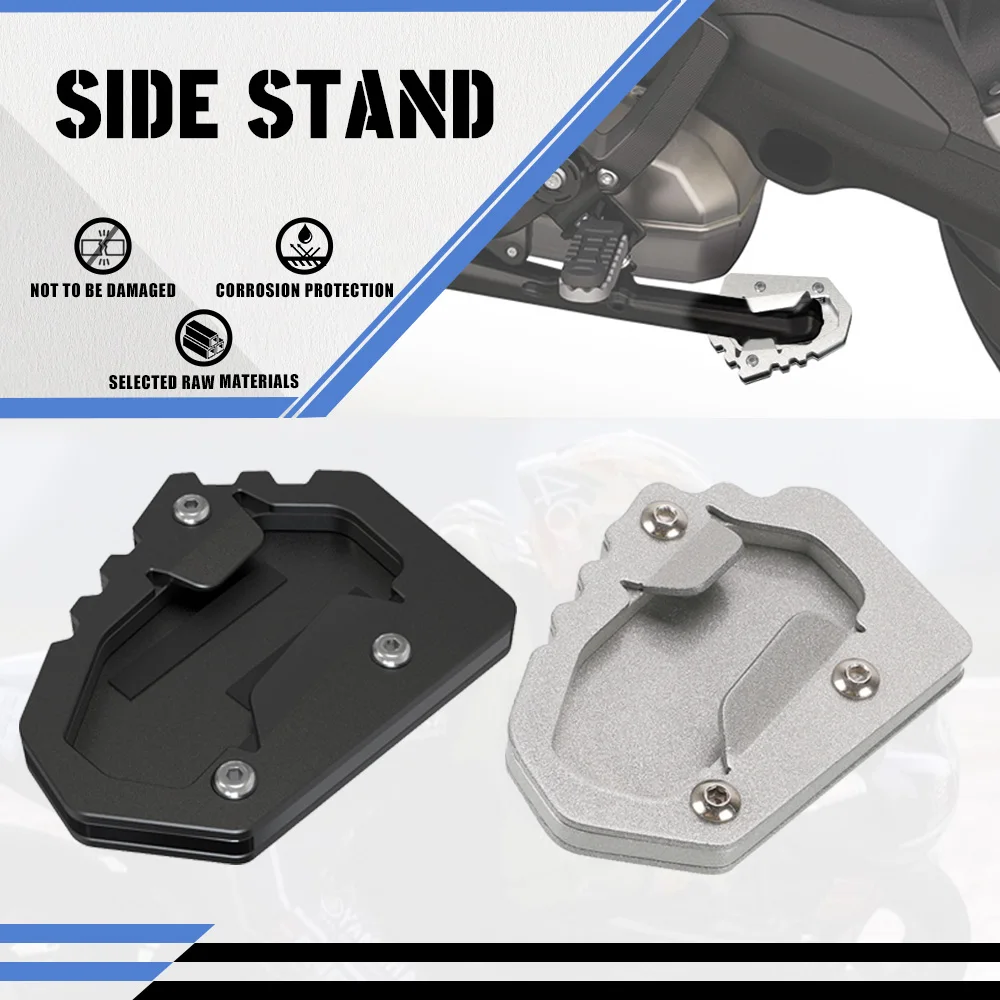 

Motorcycle Foot Side Stand Enlarge Kickstand Extension Pad Shelf For BMW R1300GS R 1300 GS 1300GS Adventure ADV 2023 2024 2025