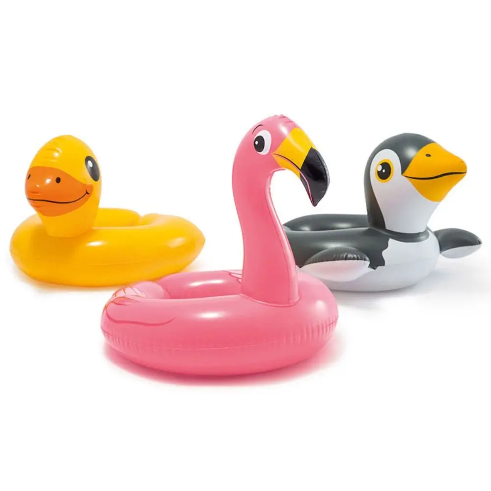 New Duck Animal Swimming Circle Penguin PVC Swimming Pool Toys Multiple Styles Swan Pool Floats Swimming Pool