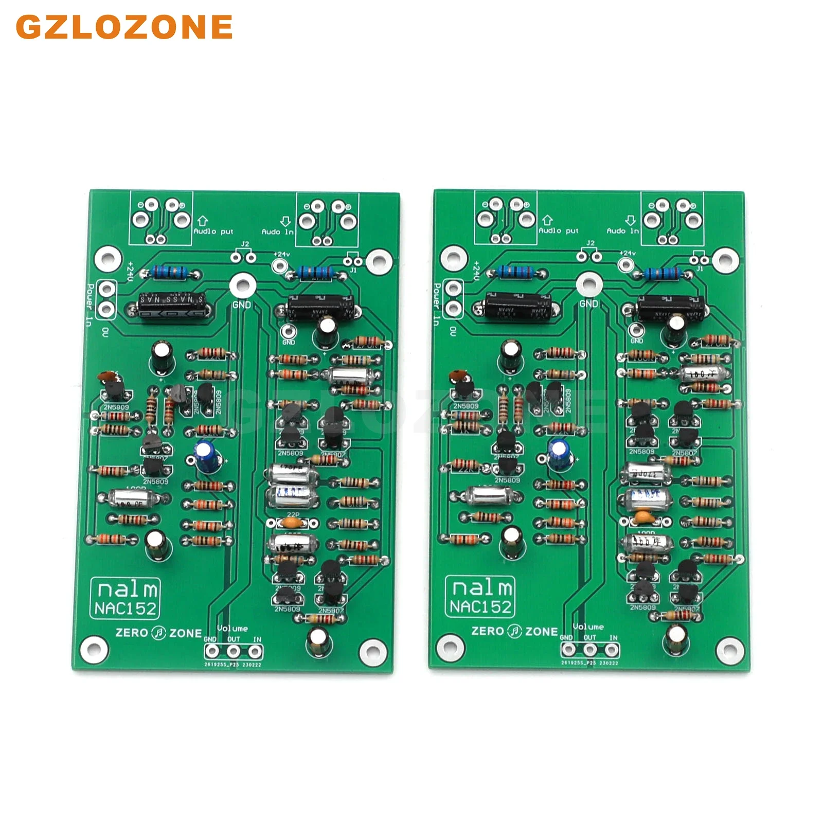 قاعدة لوحة المضخم المسبق GZLOZONE 2 قناة NAC152 على دائرة NAIM NAC152XS