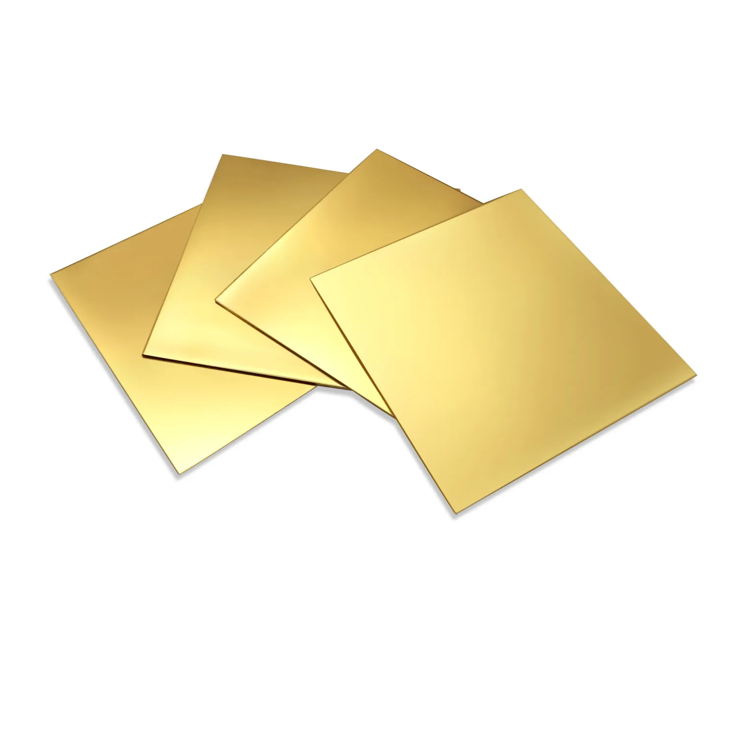 H62 Brass Plate Copper Foil Strip Rod for DIY Laser Cutting Custom Thickness 0.5-2mm
