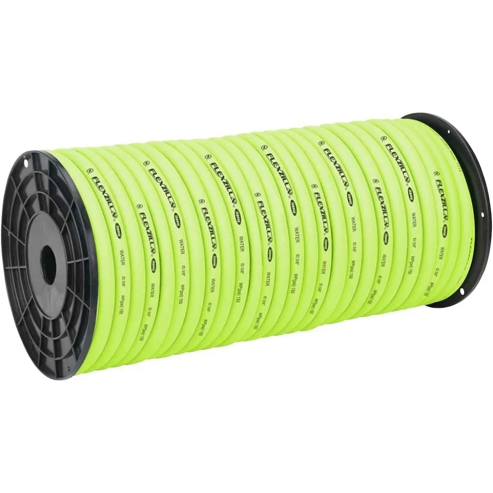 

Pro Water Hose, Bulk Plastic Spool, 5/8 in. X 250 Ft., Heavy Duty, Lightweight, Garden Hoses