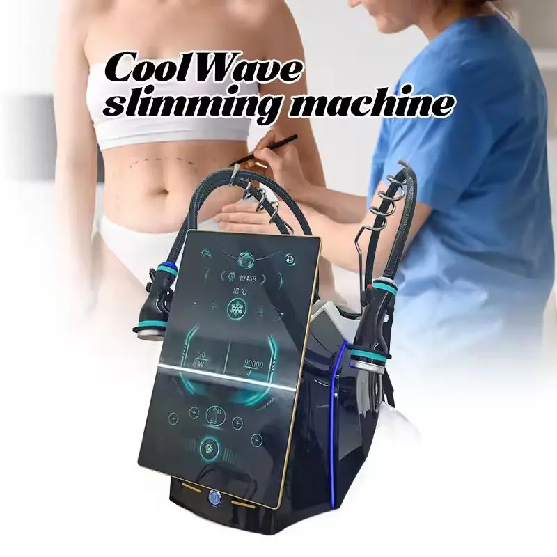 Desktop 3in1 Cold Wave Pro Microwave Therapy Machine Adjustable Cooling Heating for Body Face Shaping Skin Tightening Contouring