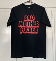 BAD MOTHER WALLET SHIRT PULP FICTION MOVIE TARANTINO JULES WINNFIELD JACKSON VTG