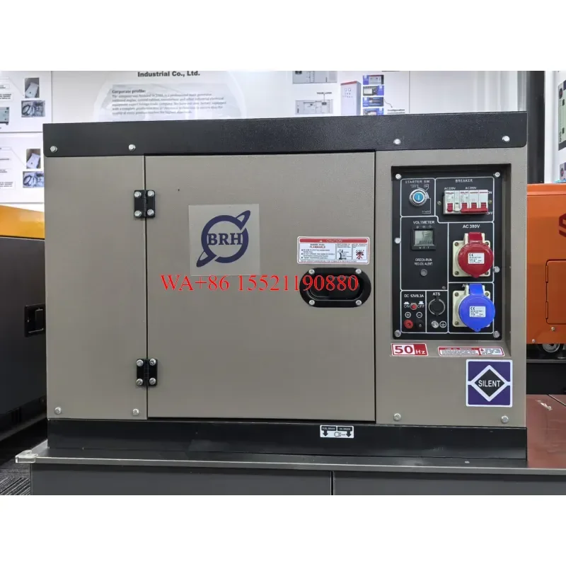 WMWMNU for BRH Small Power Three Phase 5-15KW diesel Generator Set