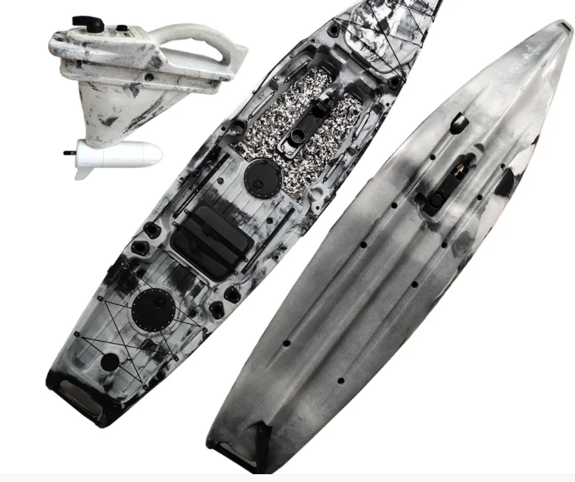 قوارب الكاياك مع دواسات دواسة قوارب الكاياك سولو قوارب الصيد #3