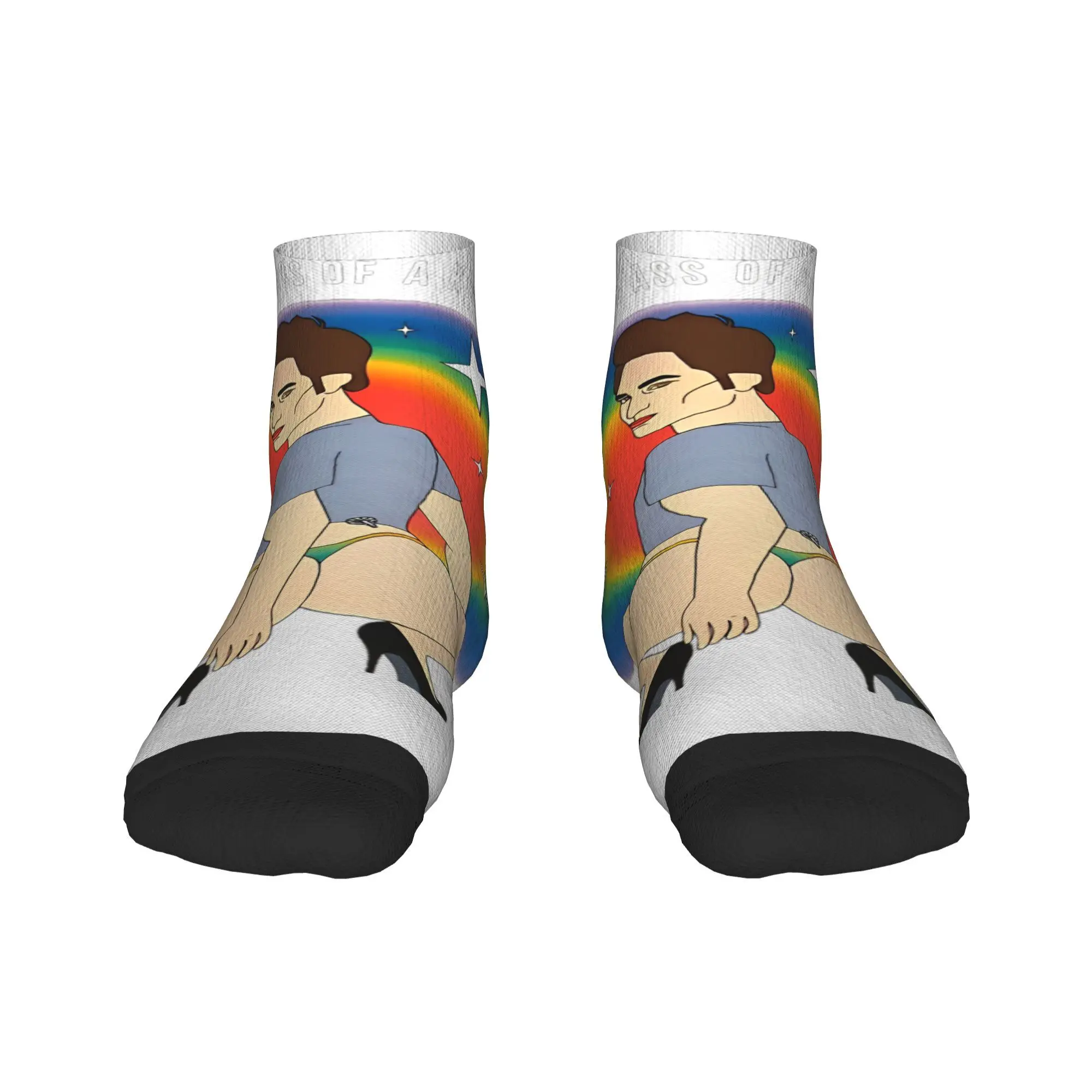 للجنسين الرجال الجوارب غير رسمية هذا هو الحمار القاتل بيلا الشفق المضادة للانزلاق جورب مريح الصيف العصرية مخصص الجري الجوارب #2