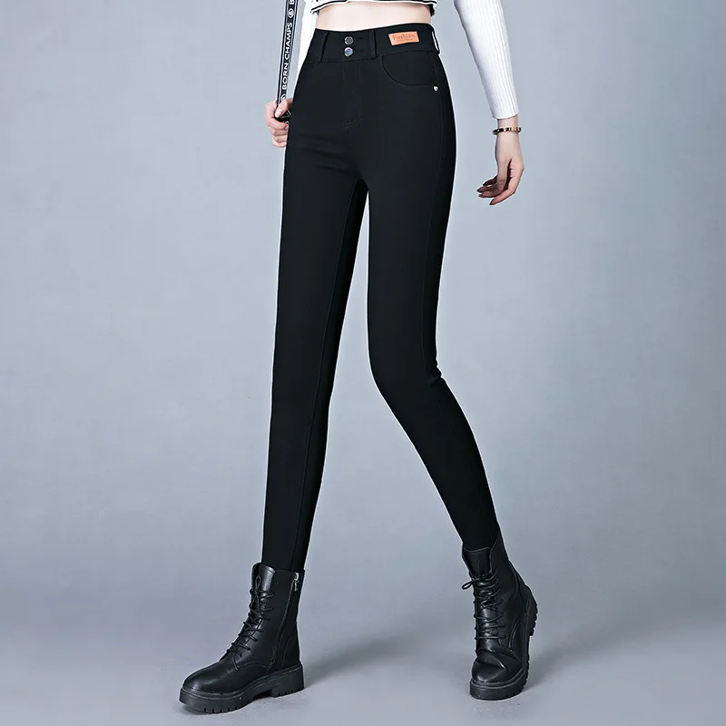 

Skinny Jeans for Women, Autumn High Waist Fashion Versatile Petite Outerwear Leggings Pencil Pants