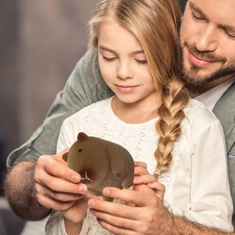 Squeeze Capybara Nette Capybara Pinch Spielzeug Cartoon Tier Zappeln Spielzeug Für Stress Relief Nette Langsam Rebound Spielzeug Für Kinder Und Erwachsene