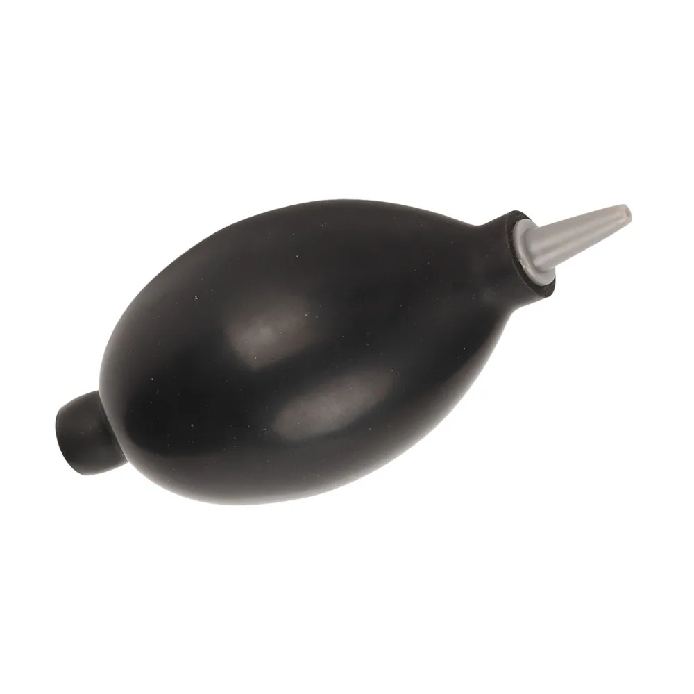 Professional Black Small Bulb Blower Soft Rubber Mini Size Air Puffer Mini Squeeze Ball Pump Precision Cleaning