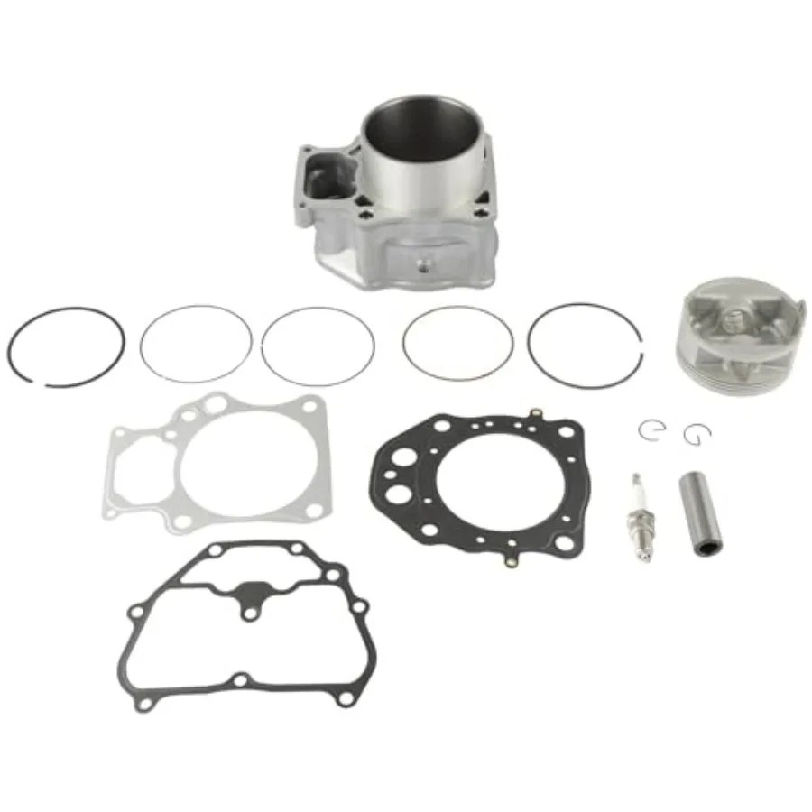 مجموعة إعادة بناء النهاية العلوية مع حلقات المكبس الأسطوانية واستبدال الحشية لهوندا TRX500 1219 فورمان روبيكون 500 1521 بايونير 50 #3