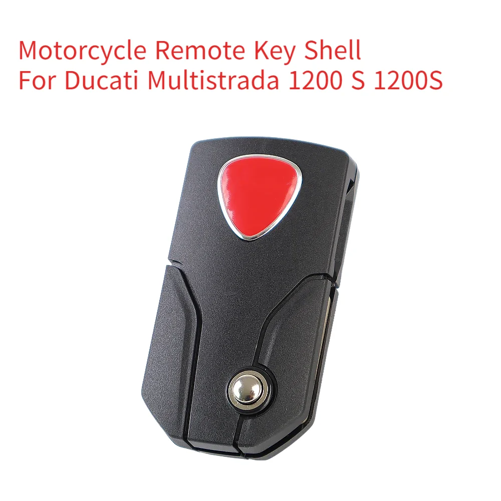

Аксессуары для дистанционного ключа мотоцикла для Ducati Multistrada 1200 S 1200S 2010-2014, складной чехол для ключей с лезвием и логотипом