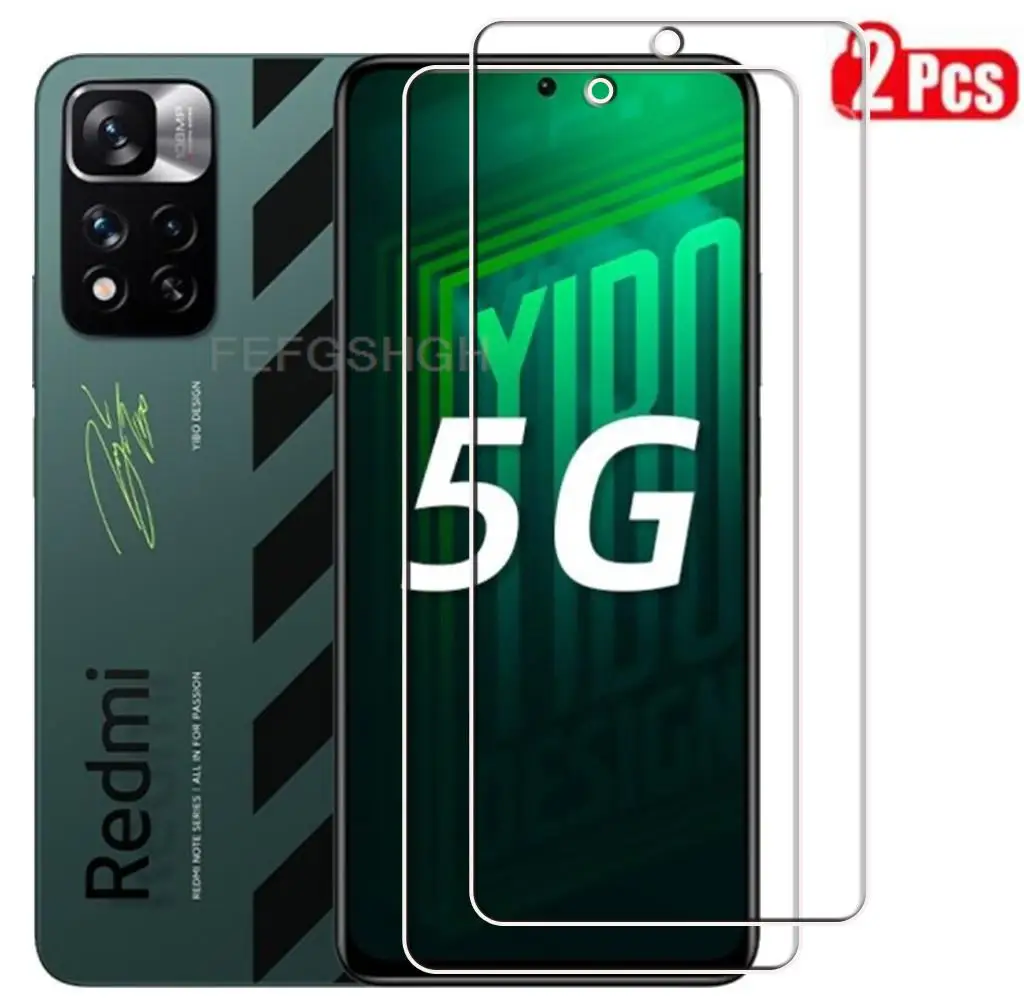 HD Protective Tempered Glass For Xiaomi Redmi Note 11 Pro Pro+ 5G 6.67