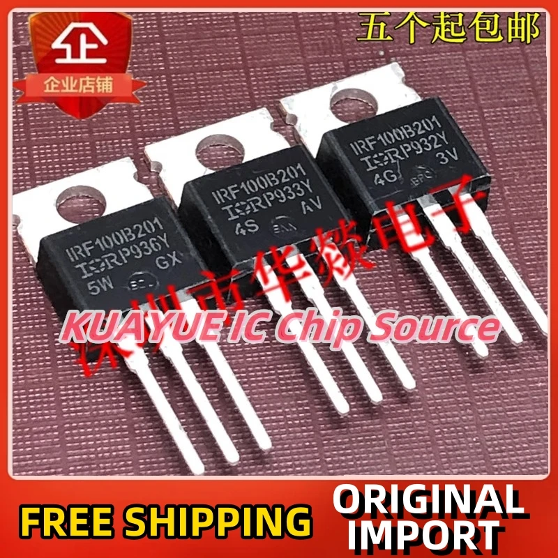 10PCS-30PCS  IRF100B201   TO-220 100V 192A   Fast Shipping Quality Guarantee