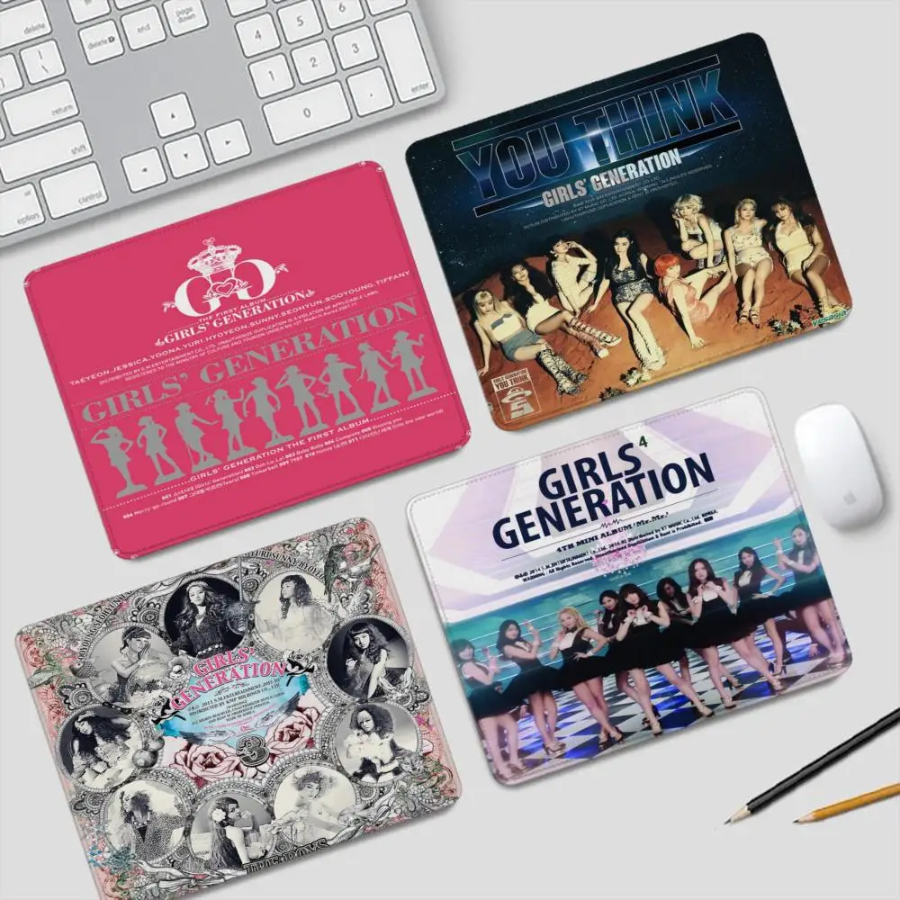 

Kpop Girls' Generation Коврик для мыши Офисные аксессуары Игровой маленький коврик для мыши Настольный коврик Офисный коврик Коврики для геймеров Аниме Гаджеты Компьютер