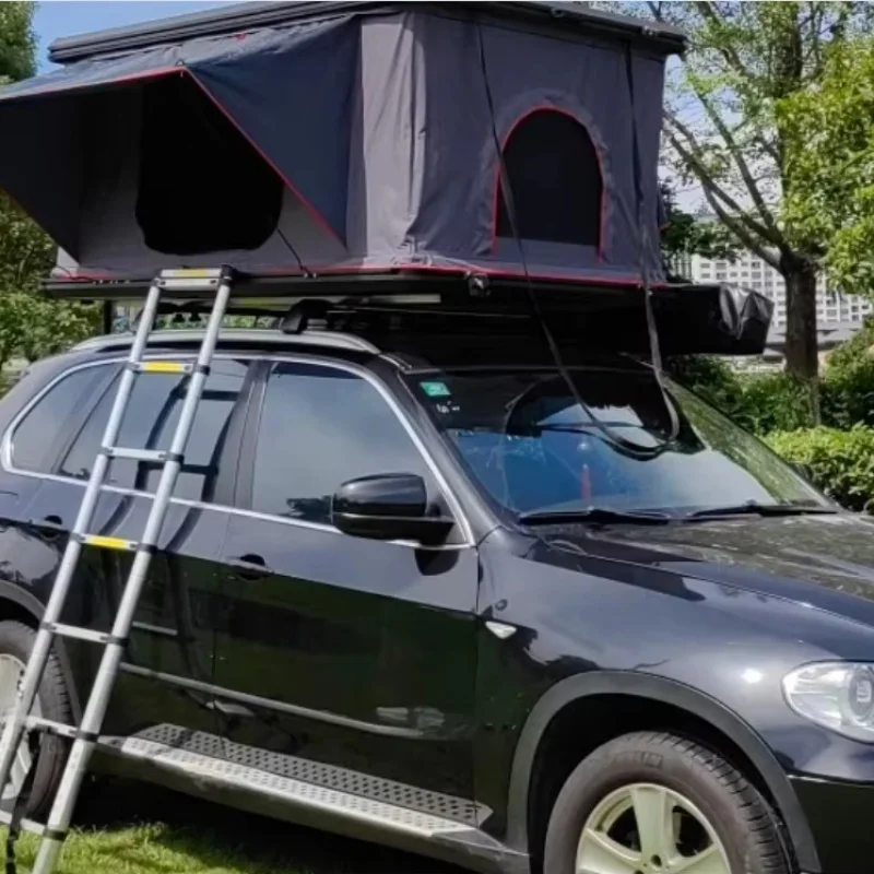Fully Automatic Aluminum Alloy Hardtop Rooftop Tent Waterproof Large Space Offroad 4X4 Self-driving Camping Shelter